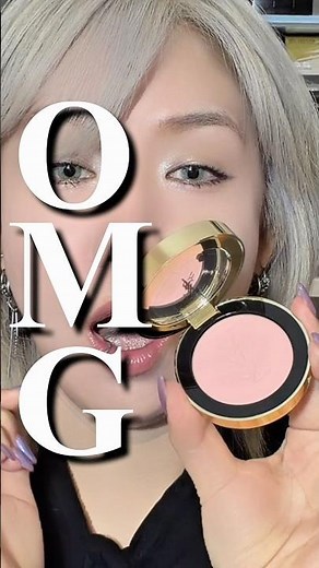 イヴサンローラン新作メイクミーブラッシュパウダーの新色がえぐ可愛い😭♥️ #ysl #yslbeauty #新作コスメ
