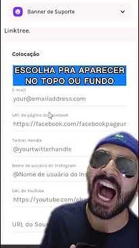 Como ter vários ícones e links de redes sociais grátis com o @linktr.ee🌲🌲
