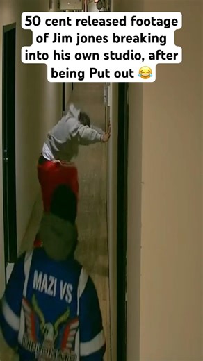 50 cent Leaked Footage of Jim jones breaking into his own studio 😂 #50cent #jimjones #hhu