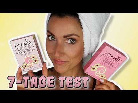Healthier scalp!? | 7-DAY TEST | FOAMIE Solid Shampoo + Conditioner in TEST | REVIEW