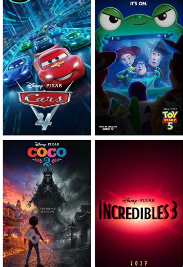 Próximas películas de PIXAR: ¿cuál vas a ver primero?