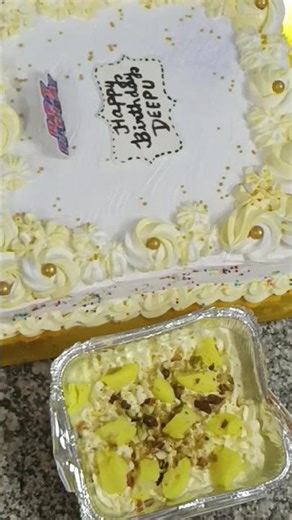 Homemade butterscotch cake