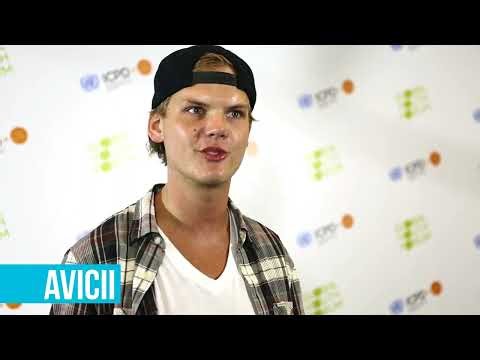 Avicii Interview at UN Global Youth Forum Concert event (2012)