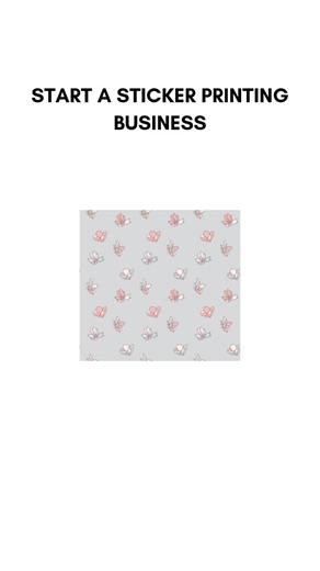 ZERO TO MILLION on Instagram: "Start a Sticker Printing Business."