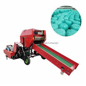 [Hot Item] Mini Round Hay Silage Baler and Wrapper Machine in Kenya