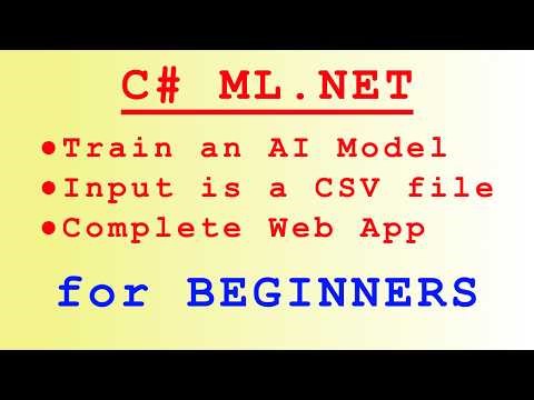 Machine Learning in C#: Build and Deploy an ML.NET Model in ASP.NET Core | Predictive AI Integration