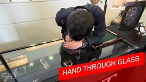 hand through glass magic trick secret reveal
