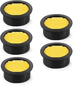 GASHER 5PCS Air Compressor Intake Paper Filter Air Compressor Filter Elements Air Replacement Filter Element (50 * 60)