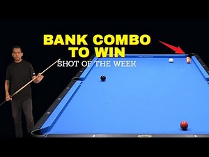 BANK COMBO SHOT ~ (Free Pool Lessons)
