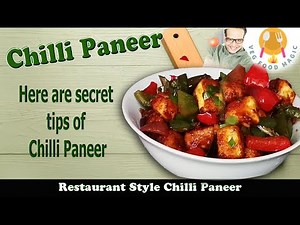 Restaurant Style Chilli Paneer | Dry Chilli Paneer | Easy Chilli Paneer Recipe