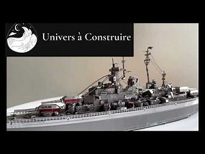⚓ Découvrez la Maquette Métallique – Le Bismarck à Assembler