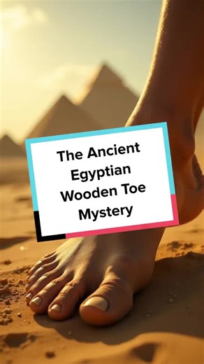 Did you know the world’s oldest prosthetic limb was a wooden toe from ancient Egypt? Discover how ancient ingenuity shaped modern medicine! #HistoryFacts #AncientEgypt #MedicalHistory #Prosthetics #CuriousHistory