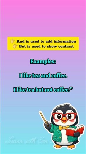 90% of learners get these conjunctions wrong—are you one of them? #shorts #viral #english #spoken