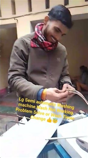 LG Semi automatic Washing machine Wash Timer Change 👍#