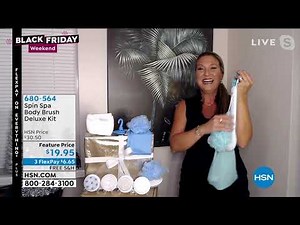 Spin Spa Body Brush Deluxe Kit