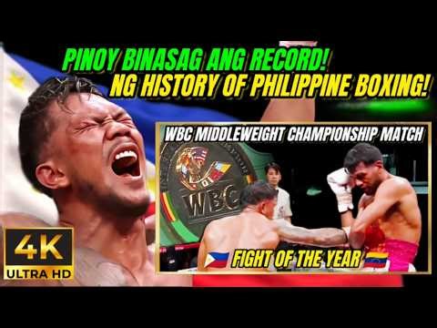 🇵🇭💪PINAKA BIGATING PANALO NG PINOY SA KASAYSAYAN NG PHILIPPINE BOXING | FIGHT OF THE YEAR