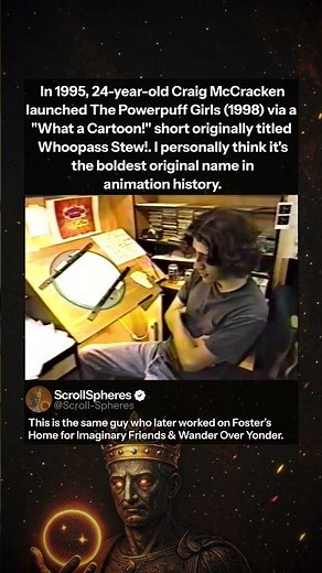 Craig McCracken’s legendary career - The Powerpuff Girls (1998)