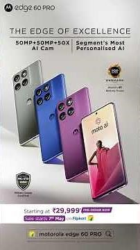 Motorola Edge 60 Pro Unboxing & First Look ₹26,999
