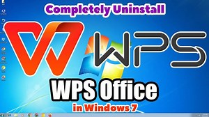 How to Completely Uninstall WPS Office in Windows 7 PC or Laptop