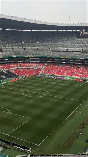 THE AZTECA STADIUM: Mexico v England: Flags on Every Seat: World Cup 2026