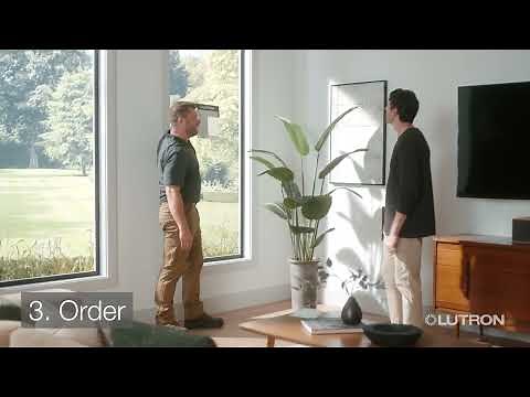 Triathlon Select Smart Shades from Lutron