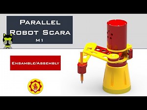 Parallel Robot Scara Model 1 Assembly