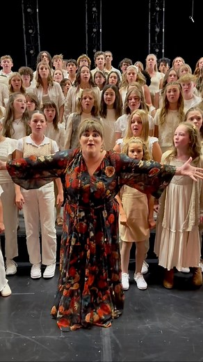 264K views · 1.2K reactions | Had to "stick to the status quo" with Kaycee Stroh from Disney's High School Musical! ⭐️ #onevoicechildrenschoir #highschoolmusical #fbreelsvideo | One Voice Children's Choir | Facebook