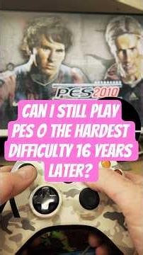 can Unc still play Pro evolution soccer on the top difficulty? #pes #proevolutionsoccer