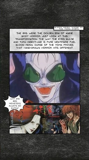 Blood Reign: Curse of the Yoma The Darkest 80s Ninja Anime 🦋👹
