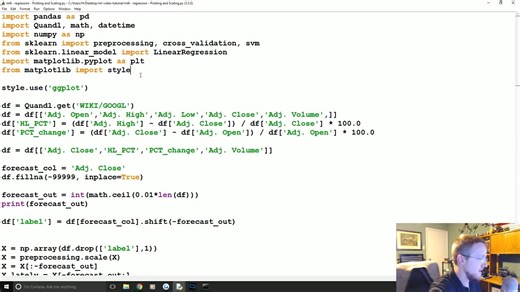 06.Pickling and Scaling Practical Machine Learning Tutorial with Python p.6 za5s