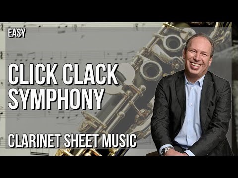 SUPER EASY Clarinet Sheet Music: How to play Click Clack Symphony by RAYE ft Hans Zimmer