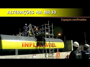 Novo texto da NR 33 - Nova NR 33 2022
