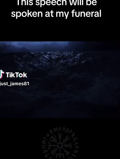 Viking Funeral Speech for a Fallen Warrior
