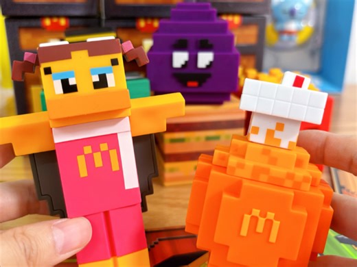 我的世界✖️麦当劳联名，今天的玩具全凭我实力😎