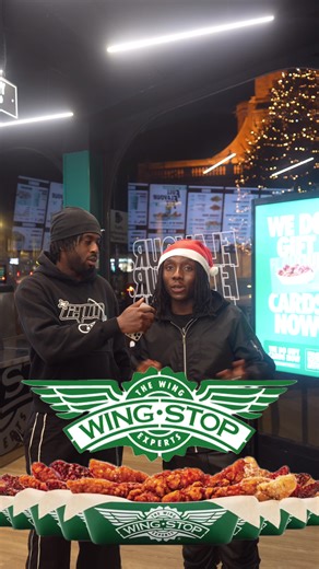 Wingstop giveaway on the 26th of December in Northampton #wingstop #Northampton #area #town #UnitedKingdom @Sim-Simma @Wingstop UK 🇬🇧