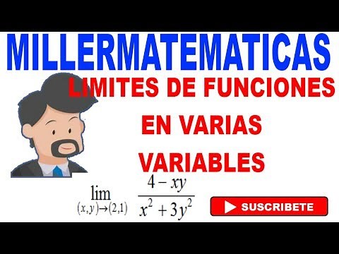 limites de dos variables 🚀limites de funciones de varias variables🚦Ejemplo 1 | Millermatematicas