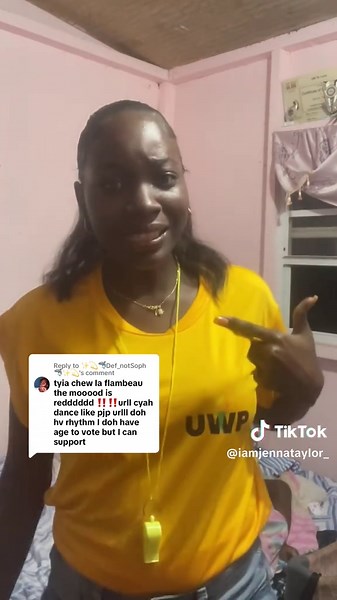 Replying to @✨💫🦈Def_notSoph🦈✨💫 bunch of little kids who don’t even have an id😂😂 #jennataylor #uwp #stluciantiktoker🇱🇨