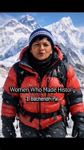 Aitihaaz on Instagram: "This AI-generated educational reel series highlights Indian women who were the first to break barriers in their respective fields. Each part is presented in first-person narration, making history engaging, memorable, and GK-friendly for competitive exams. The series features trailblazers like Savitribai Phule, Bachendri Pal, Kalpana Chawla, Kiran Bedi, Sarla Thakral, Anandibai Joshi, and Cornelia Sorabji. Created purely for educational purposes, this series focuses on wom