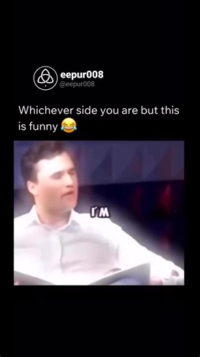 eepur008 on Instagram: "😭😂 Charlie Kirk is a prominent political activist and media figure best known as the co-founder and president of Turning Point USA. Rising to national attention in his early twenties, he built a following through campus appearances, debates, and viral clips that frame conservative ideas around free markets, limited government, and cultural criticism. His style is direct and confrontational, designed to spark discussion and challenge prevailing views in academic and onli