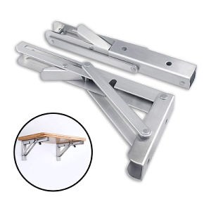 [Hot Item] Furniture Heavy Support Hardware Folding Brackets for Shelves Adjustable Wall Mounted Bench Table with Screws