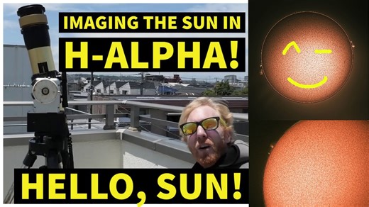 First Light with the SolarMax 90mm DS – Stunning H-Alpha Solar Imaging
