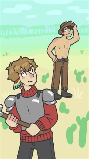 Grian to Scar the entirety of third life #animation #grian #goodtimeswithscar #thirdlife #minecraft