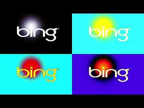 (REQUESTED) Bing Logo Effects (Bunny Huggles Mine is Weird Effects) QuadParison