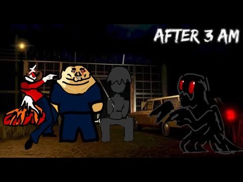 Playing Roblox Horror "After 3am" AT 3am
