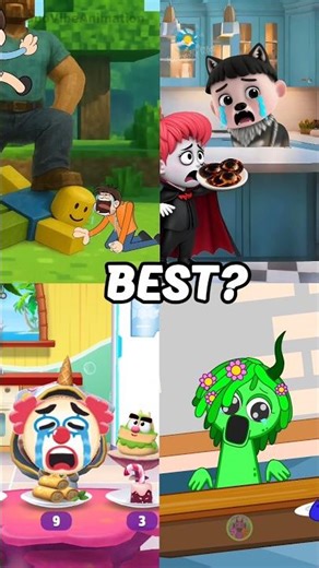 Minecraft or Roblox Which Should You Play in 2026 #shorts #funny #minecraft #roblox #animation