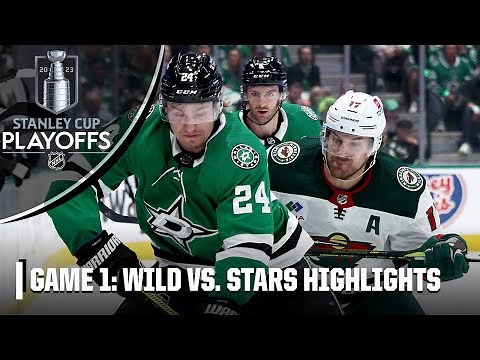 Minnesota Wild vs. Dallas Stars: First Round, Gm 1 | Full Game Highlights