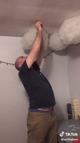 cloud lights!!! #diy #aesthetic #roommakeover #neon #howto #fyp #clouds #foryou