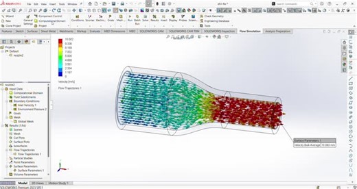 #solidworks #flowsimulation #cfd #oxygenflow #engineeringdesign #mechanicalengineering #productdevelopment #innovationinengineering #fluiddynamics #designoptimization #3dmodeling… | DHANUSH M