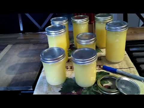 How to Canning Butter, that last - a wonderful way to preserve for the pantry!