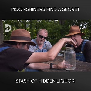377K views · 6.6K reactions | Popcorn's widow asks Mark and Digger to find her late husband's secret batch of moonshine. They start by looking at Popcorn's old house and eventually discover the hidden stash of flavourful moonshine. | Discovery Channel Australia | Facebook